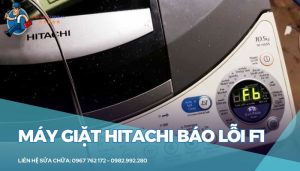 Máy giặt Hitachi báo lỗi Fb