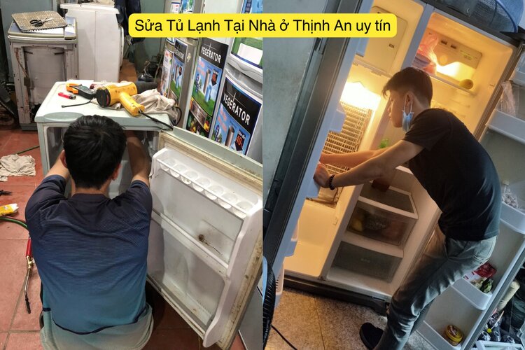 Sửa tủ lạnh tại nhà ở Thịnh An uy tín